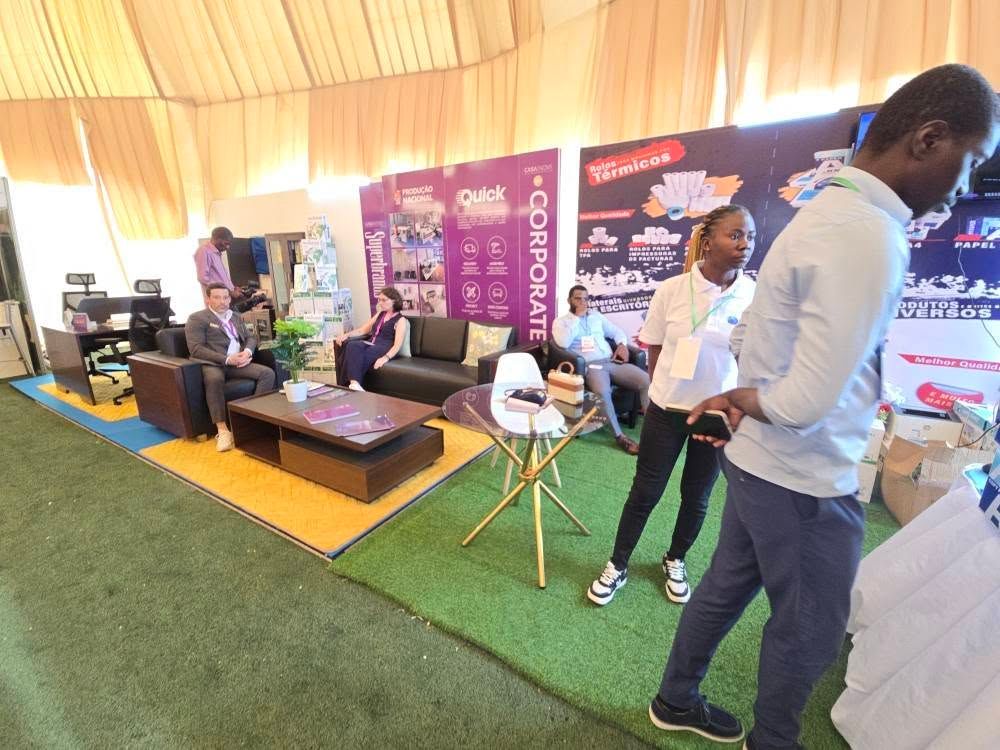 INTERACÇÃO ENTRE EMPRESAS GERA PARCERIAS NO SEGUNDO DIA DA EXPO-CABINDA 2025